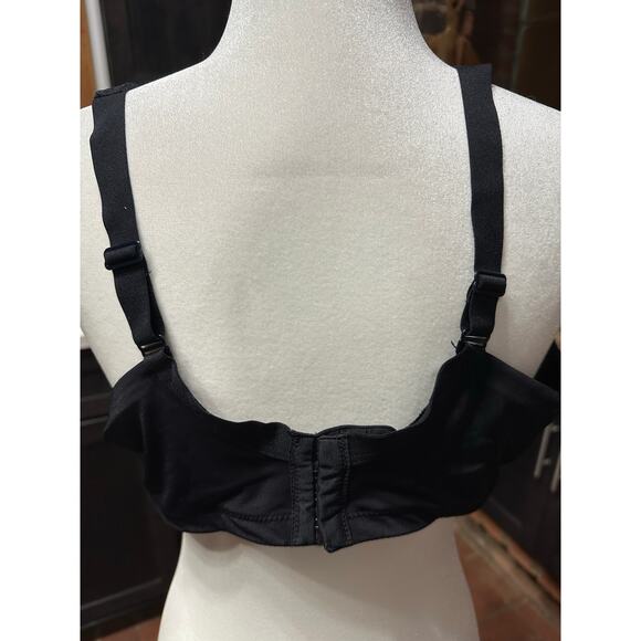 Soma Bra Stunning Support Full Coverage Black tan Lace 42DDD - Picture 3 of 6